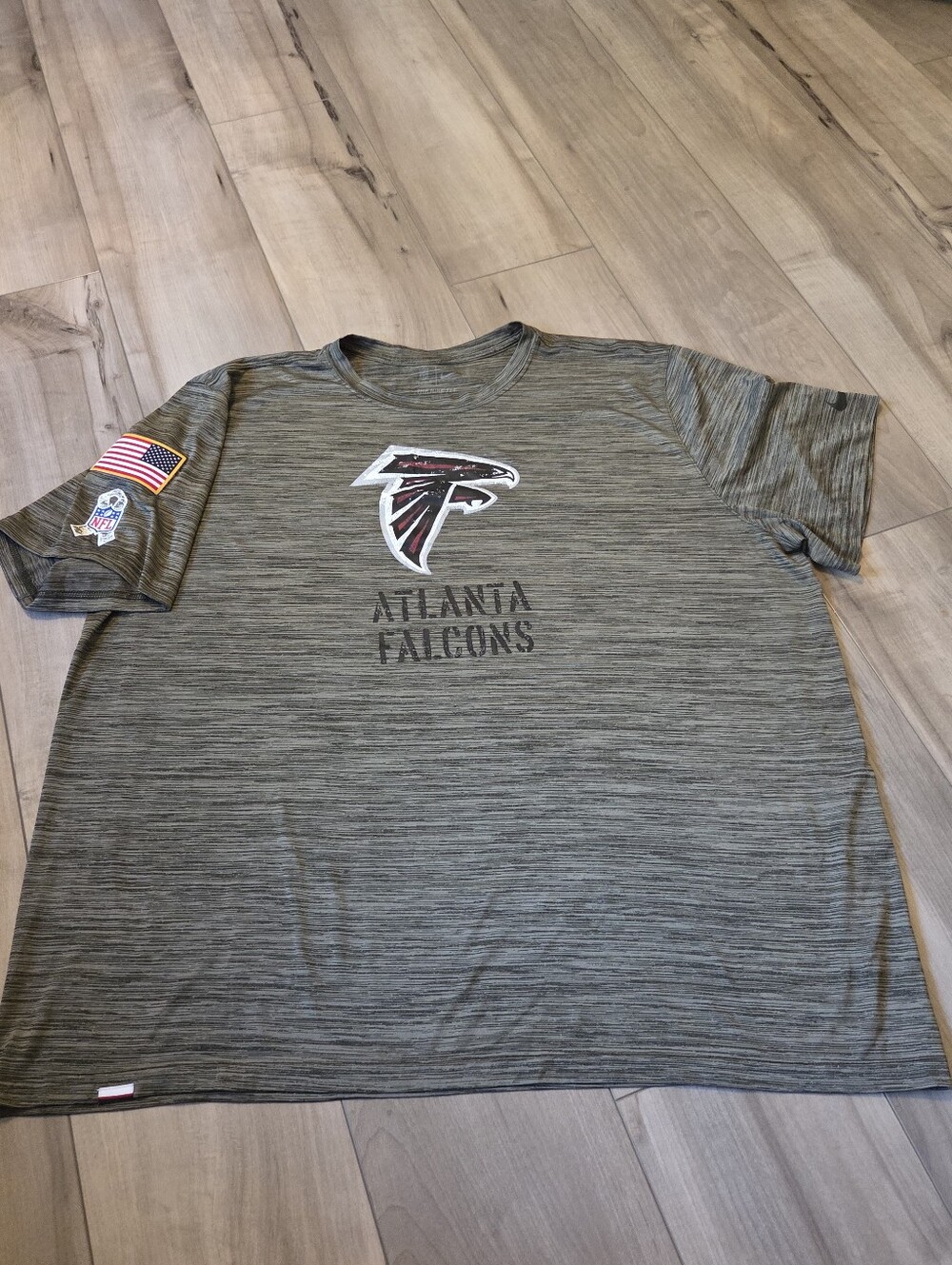 Nike Atlanta Falcons Men's Heather Gray Performance T-Shirt